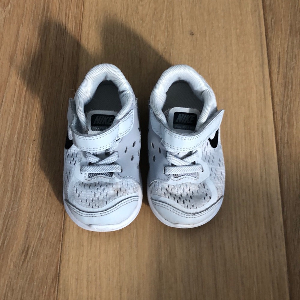 Grey Nike shoes